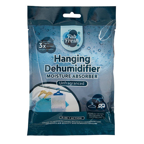 Fab Fresh Hanging Dehumidifier 220g Assorted Styles Dehumidifiers Fab Fresh Unfragranced  