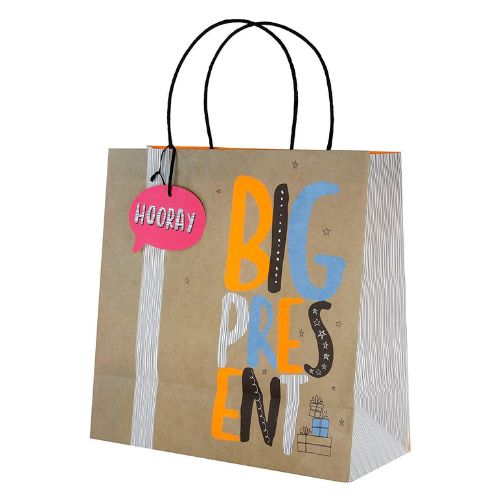 Hallmark Neon Hooray Gift Bag Large Gift Bags FabFinds   