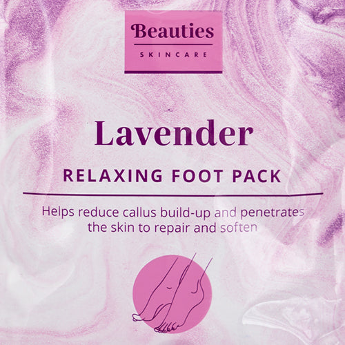 Beauties Skincare Lavender Relaxing Foot Pack Foot Care PS Imports   