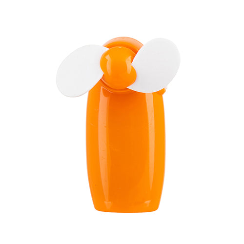 Handheld Portable Mini Fan Assorted Colours Fans PS Imports Orange  