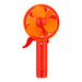 Water Spray Fruit Hand Fan is Fans PS Imports Orange  