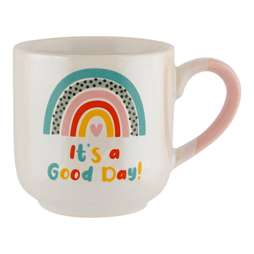 It's A Good Day Rainbow Mug Mugs FabFinds   