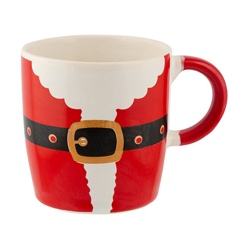 Santa Belt Christmas Mug Mugs FabFinds   