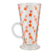Latte Tall Drinking Glass Leopard & Flowers Assorted Styles Mugs Goodiez ltd Flower Print  
