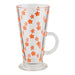 Latte Tall Drinking Glass Leopard & Flowers Assorted Styles Mugs Goodiez ltd   