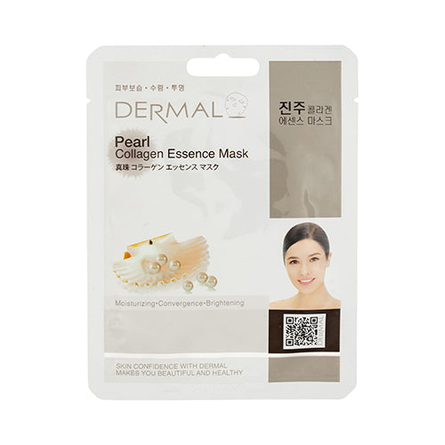 Dermal Sheet Face Masks Assorted Styles Skin Care dermal Pearl Collagen Essence Mask  