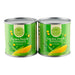 Nature's Crest Co. Garden Peas & Sweetcorn In Salt Water 2 x 184g Tins & Cans Natures crest co.   