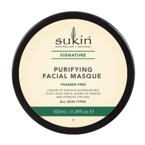 Sukin Signature Purifying Facial Masque 100ml Face Creams Sukin   