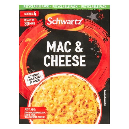 Schwartz Mac & Cheese 30g Cooking Ingredients schwartz   