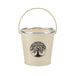 Tree Of Life Bucket Planter With Handle Assorted Colours Plant Pots & Planters PMS Beige  