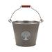 Tree Of Life Bucket Planter With Handle & Tag Assorted Colours Plant Pots & Planters PMS Stone  