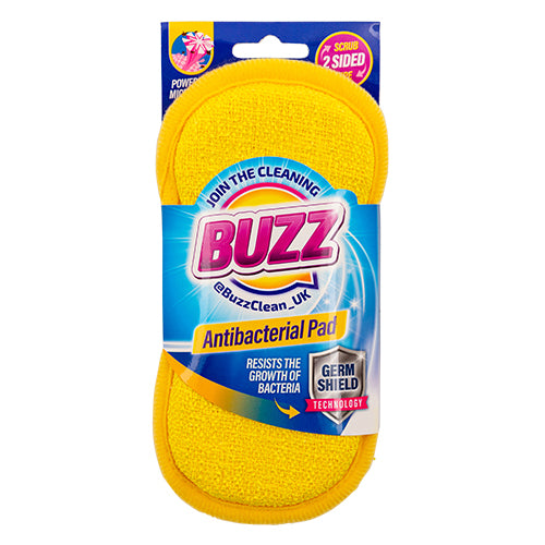 Buzz Antibacterial Cleaning Pad Cloths, Sponges & Scourers buzz   