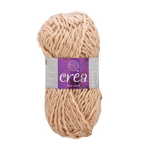 Crea Paragone Knitting Yarn Size 8 25g Assorted Colours Knitting Yarn & Wool Crea Pumice  