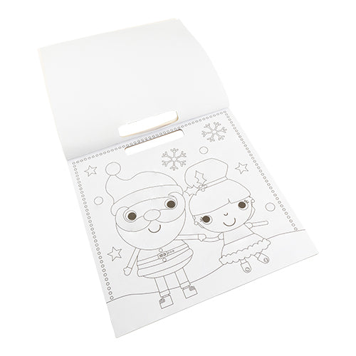 Mr & Mrs Claus Colouring & Sticker Pad Arts & Crafts fernway limited   