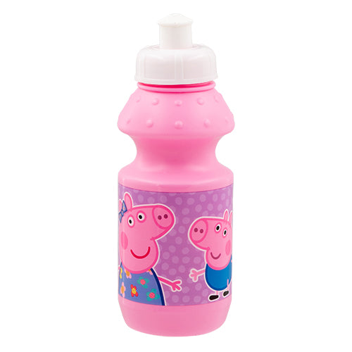Peppa Pig Pink Happy Day Water Bottle Kids Accessories Peppa Pig   