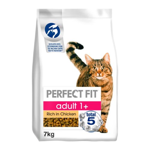 Perfect Fit Advanced Nutrition Adult Complete Dry Cat Food Chicken - 7kg Cat Food & Treats Perfect fit   
