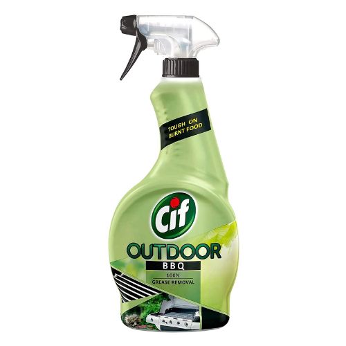 Cif Outdoor BBQ Grease Removal Spray 450ml Cleaning Cif   