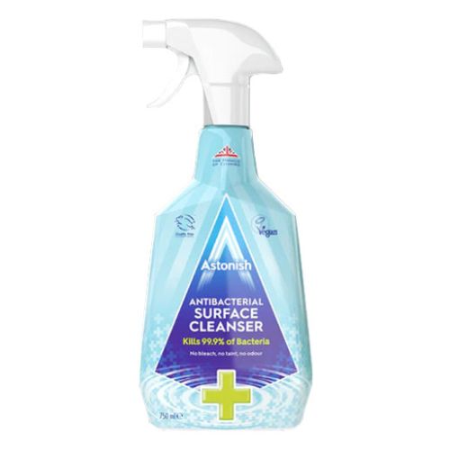 Astonish Antibacterial Surface Cleanser 750ml Household Cleaning Products astonish   
