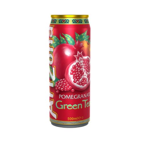 Arizona Pomegranate Green Tea Drink 6 x 500ml Drinks arizona   