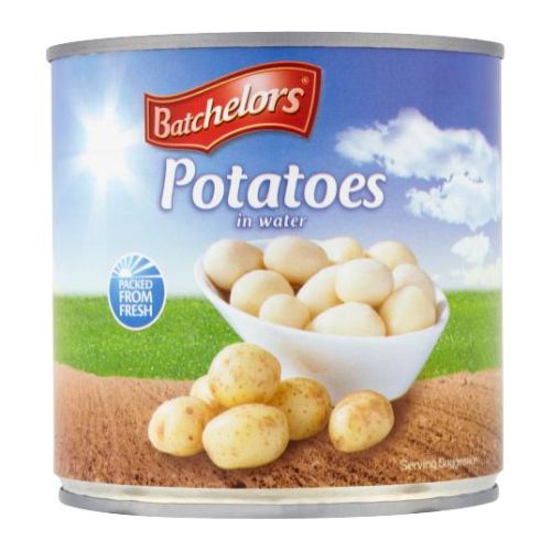 Batchelors Potatoes In Water 400g Tins & Cans Batchelors   