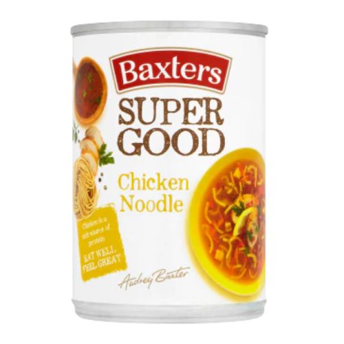 Baxters Super Good Chicken Noodle Soup 400g Tins & Cans Baxters   