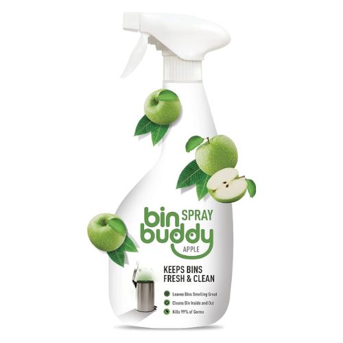 Bin Buddy Bin Freshener Spray Apple 500ml Bin Cleaners & Accessories bin buddy   