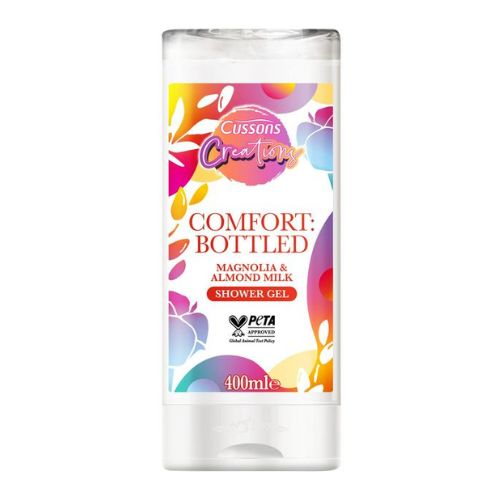 Cussons Comfort Bottled Magnolia & Almond Milk Shower Gel 400ml Shower Gel & Body Wash cussons   