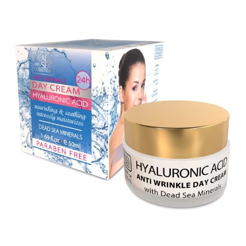 Dead Sea Collection Hyaluronic Acid Anti-Wrinkle Day Cream 50ml Skin Care Dead Sea Collection   