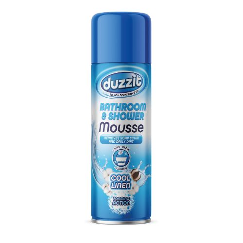 Duzzit Bathroom & Shower Mousse Cool Linen 500ml Bathroom & Shower Cleaners Duzzit   
