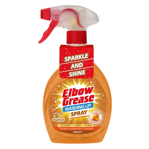 Elbow Grease Washing Up Spray Gingerbread 500ml Washing Up Liquid Elbow Grease   