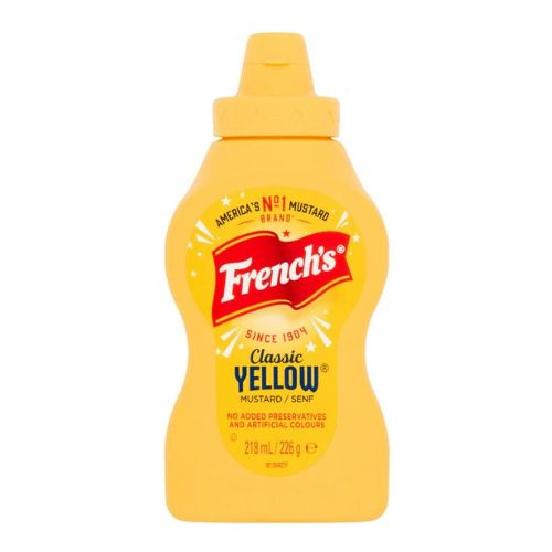 French's Classic Yellow Mustard 226g Condiments & Sauces french's   