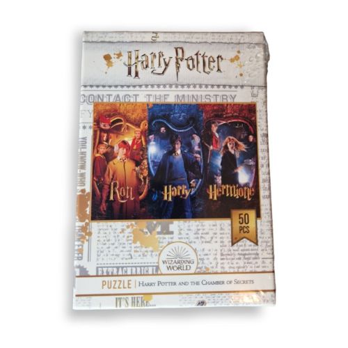 Harry Potter Wizarding World Mini Puzzle 50 Pcs Assorted Styles Games & Puzzles heathside trading Harry Potter & The Chamber OF Secrets  