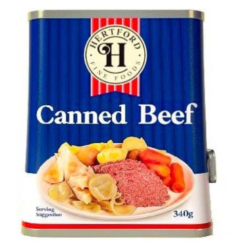Hertford Canned Beef 340g Tins & Cans Hertford fine foods   