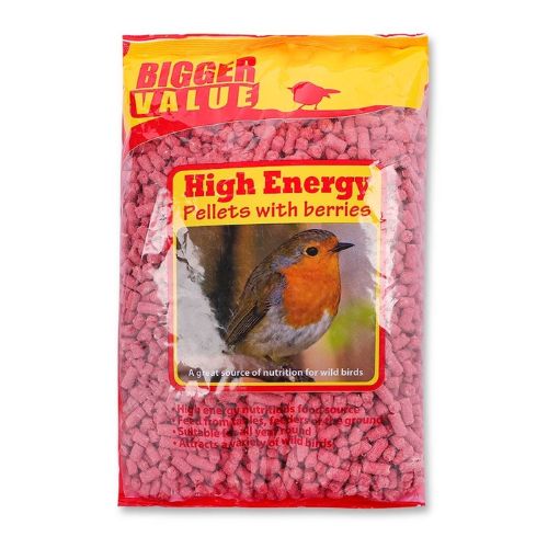 High Energy Pellets With Berries 1kg Bird Food & Seeds FabFinds   