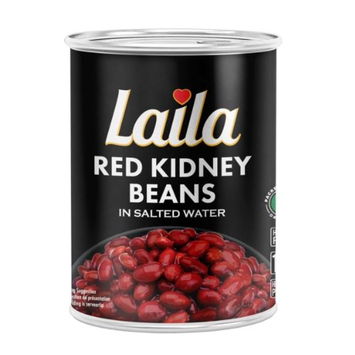 Laila Red Kidney Beans In Salted Water 400g Tins & Cans Laila   