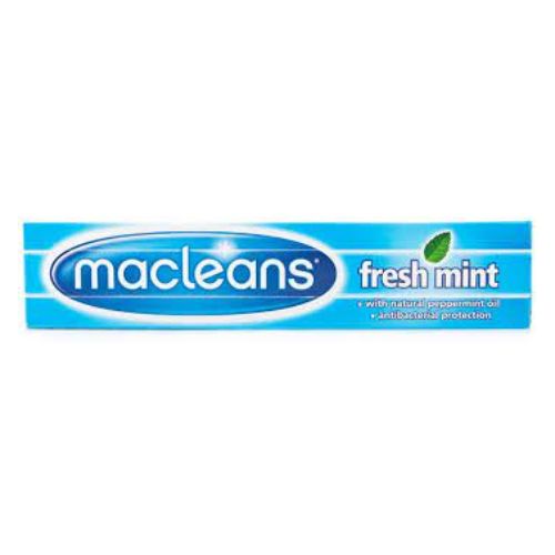 Macleans Fresh Mint Fluoride Toothpaste 100ml Toothpaste macleans   