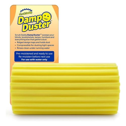 Scrub Daddy Damp Duster Yellow Cloths, Sponges & Scourers Scrub Daddy   