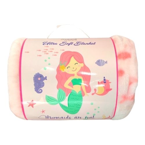 Coloroll Ultra Soft Magic Mermaid Blanket Throws & Blankets FabFinds   