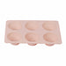 Baking Essentials Pastel Silicone Muffin 6 Cup Tray Pots & Pans Baking Essentials Pink  