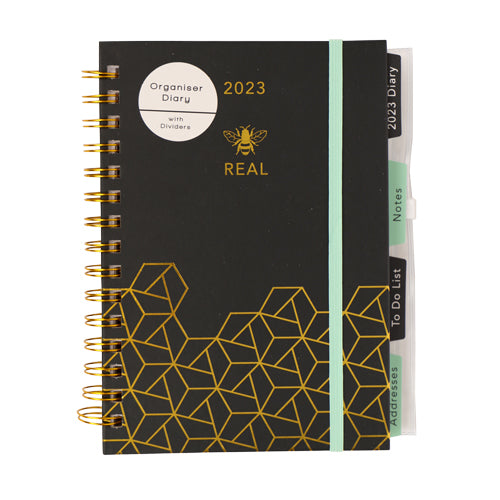 Bee Real A5 Organiser Diary 2023 Diary FabFinds   