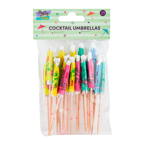 Party Cocktail Umbrellas For Drinks 25 Pack Kitchen Accessories FabFinds   
