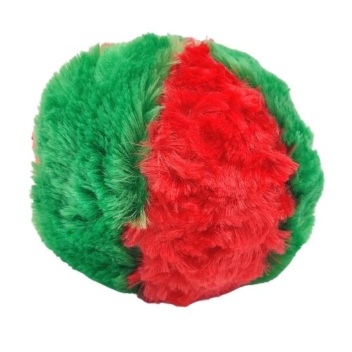 Christmas Plush Ball Pet Toy Christmas Gifts for Pets FabFinds   