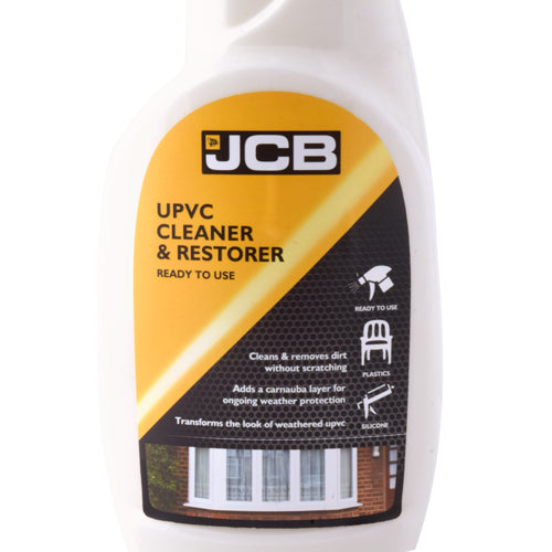 JCB UPVC Cleaner & Restorer 750ml Glass & Window Cleaners JCB   