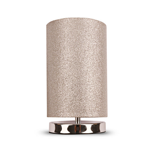 Home Collection Glitter Cylinder Table Lamp Home Lighting Home Collection   