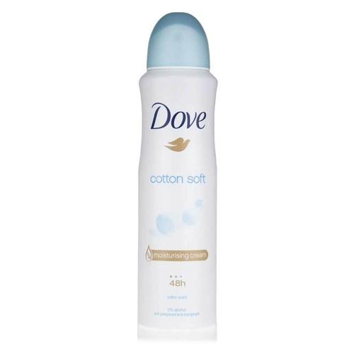 Dove Cotton Soft Antiperspirant Spray 150ml Deodorant & Antiperspirants dove   