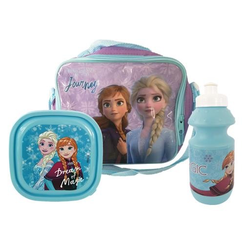 Disney Frozen Lunch Box 3 Piece Bundle Kids Lunch Bags & Boxes FabFinds   