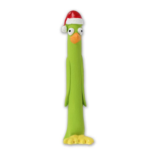 Paws Behavin' Badly Christmas Turkey Squeak Toy Christmas Gifts for Pets FabFinds Green  