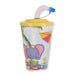 Kids Animal Drinking Cup With Straw 400ml Assorted Styles Kids Accessories FabFinds Summer Elephant  