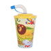 Kids Animal Drinking Cup With Straw 400ml Assorted Styles Kids Accessories FabFinds Savannah Animals  