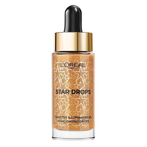 L'Oreal Highlighting Star Drops 01 Warm Gold 15ml Highlighters & Luminizers l'oreal   